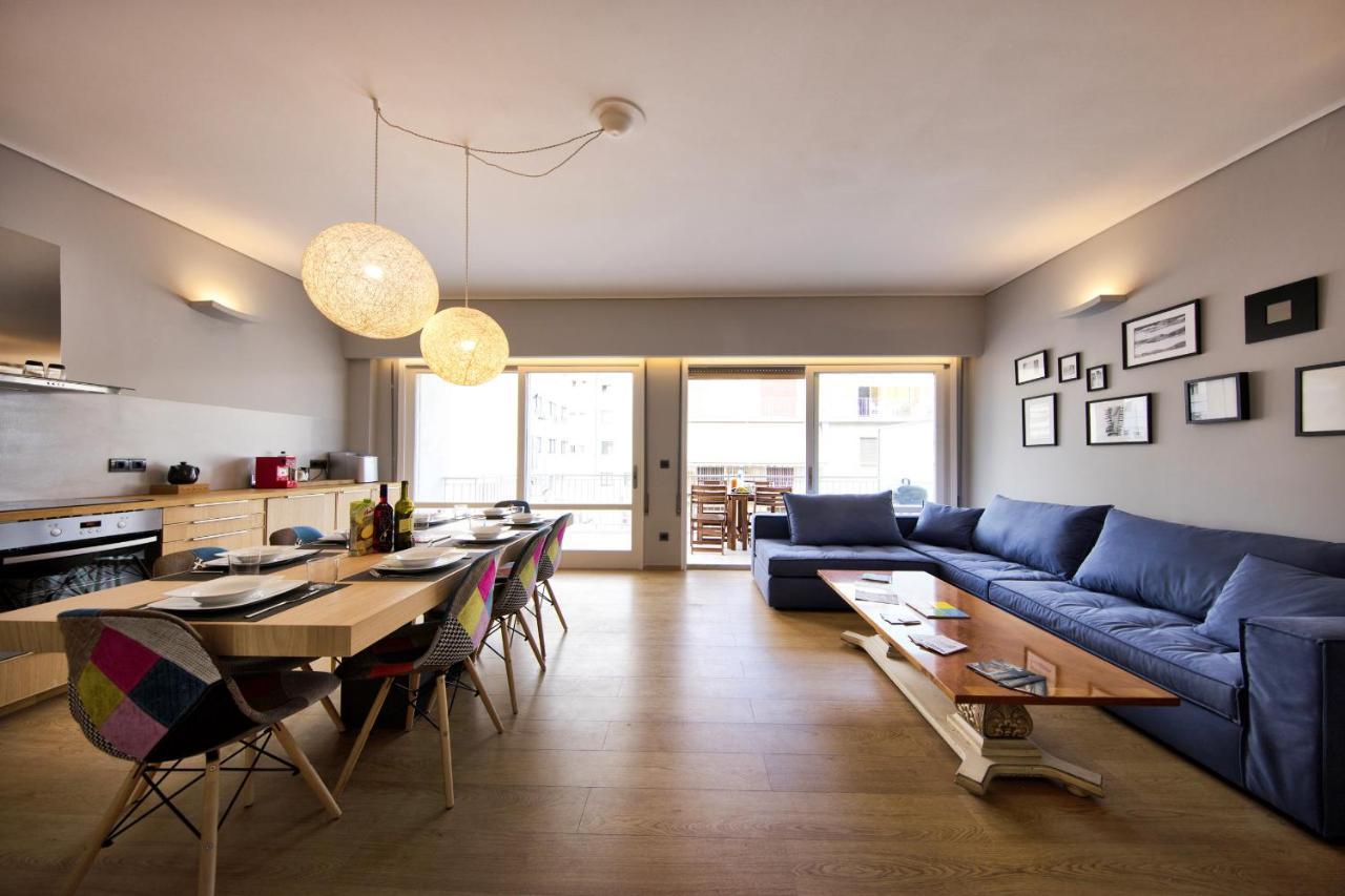 アテネSuper Modern Minimal Flat Nr Metro & Arch. Museumアパートメント エクステリア 写真