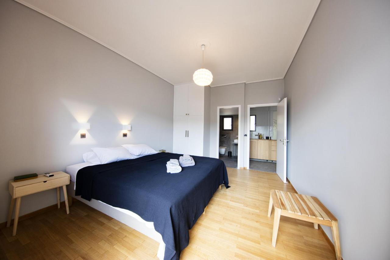 アテネSuper Modern Minimal Flat Nr Metro & Arch. Museumアパートメント エクステリア 写真