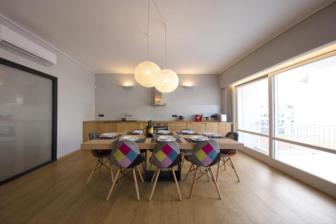 アテネSuper Modern Minimal Flat Nr Metro & Arch. Museumアパートメント エクステリア 写真