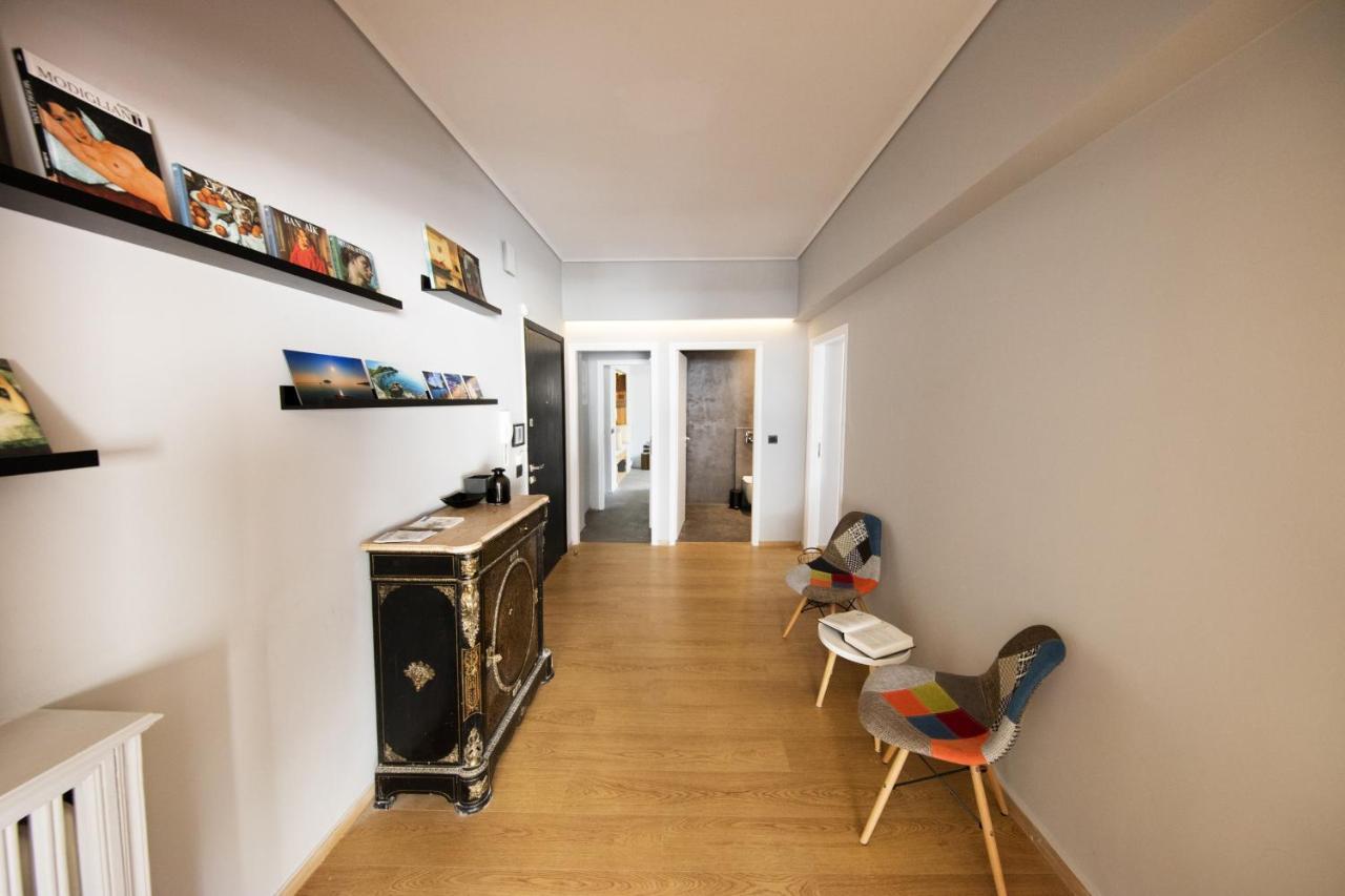 アテネSuper Modern Minimal Flat Nr Metro & Arch. Museumアパートメント エクステリア 写真