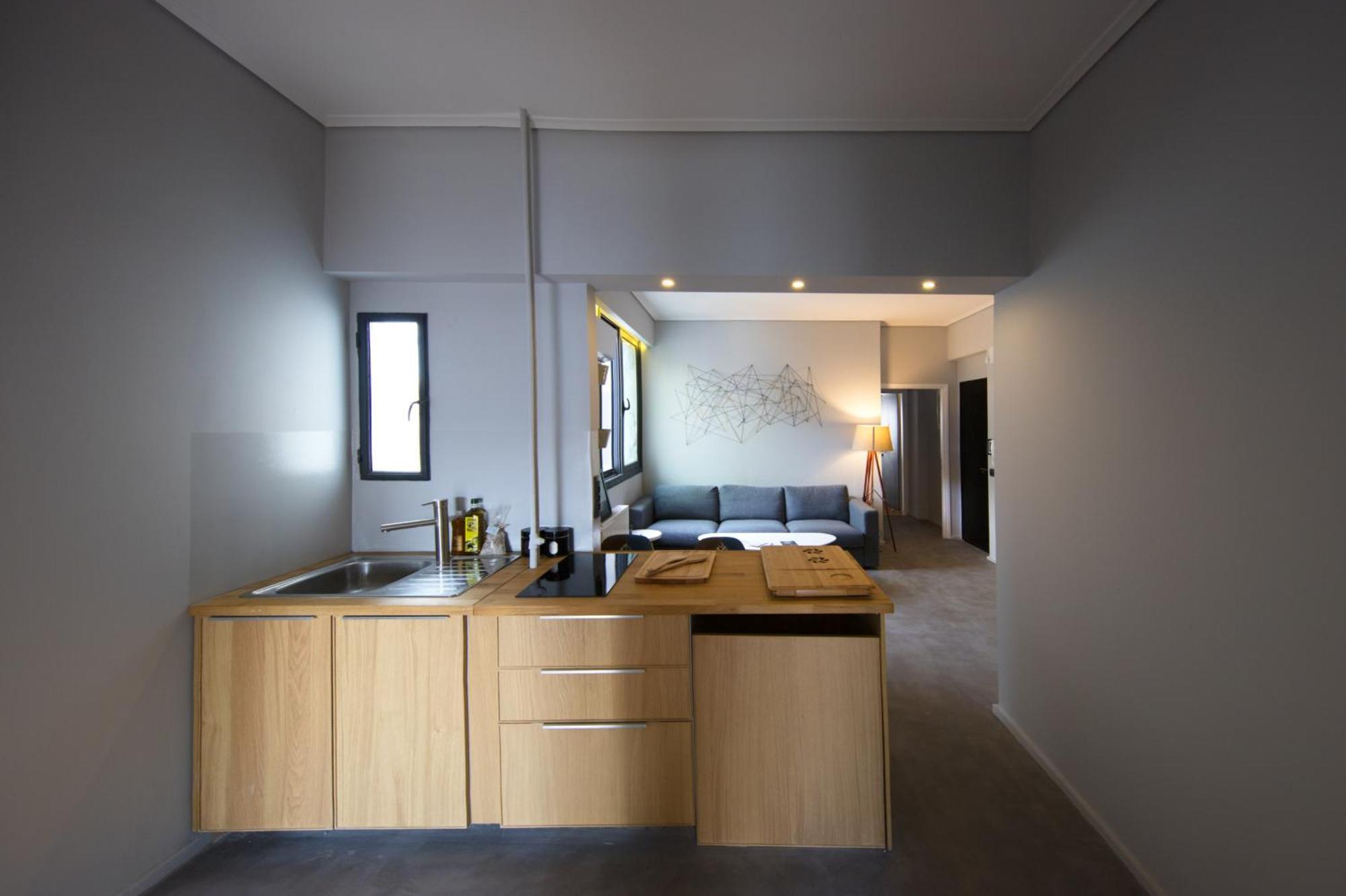 アテネSuper Modern Minimal Flat Nr Metro & Arch. Museumアパートメント エクステリア 写真